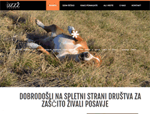 Tablet Screenshot of dzzz-posavje.org